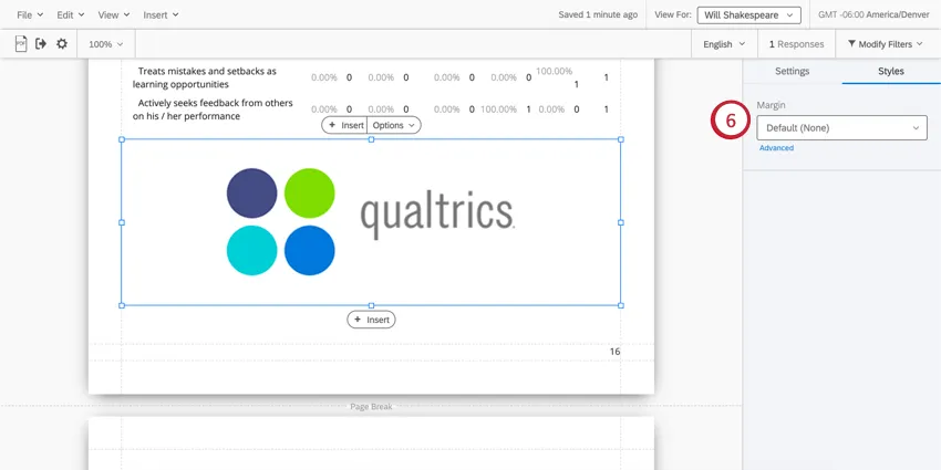 selecionar as margens da imagem