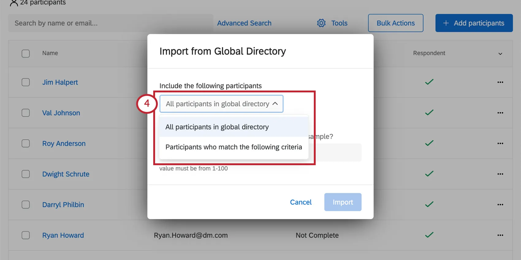 Window open with dropdown expanded