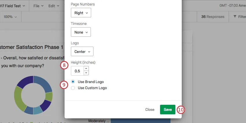 bottom half of the header window