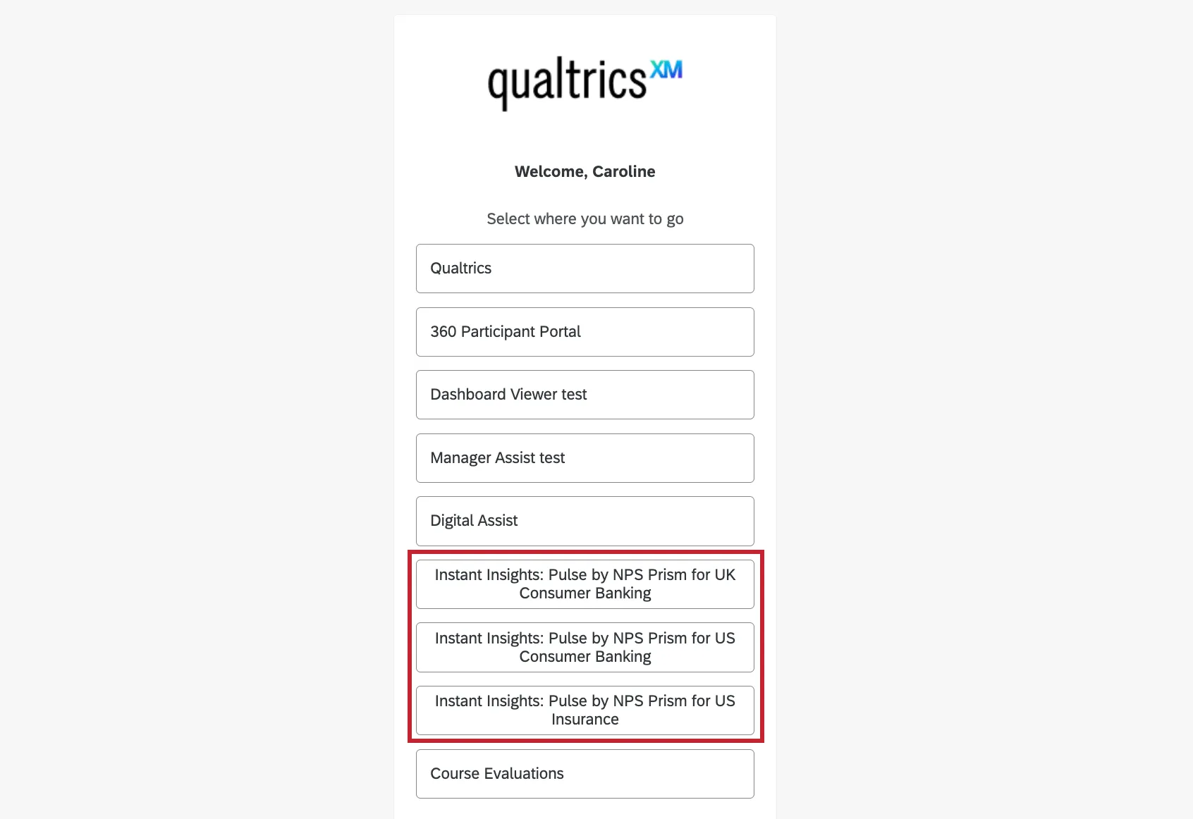 les applications instantanées Informations surlignées dans la page de connexion