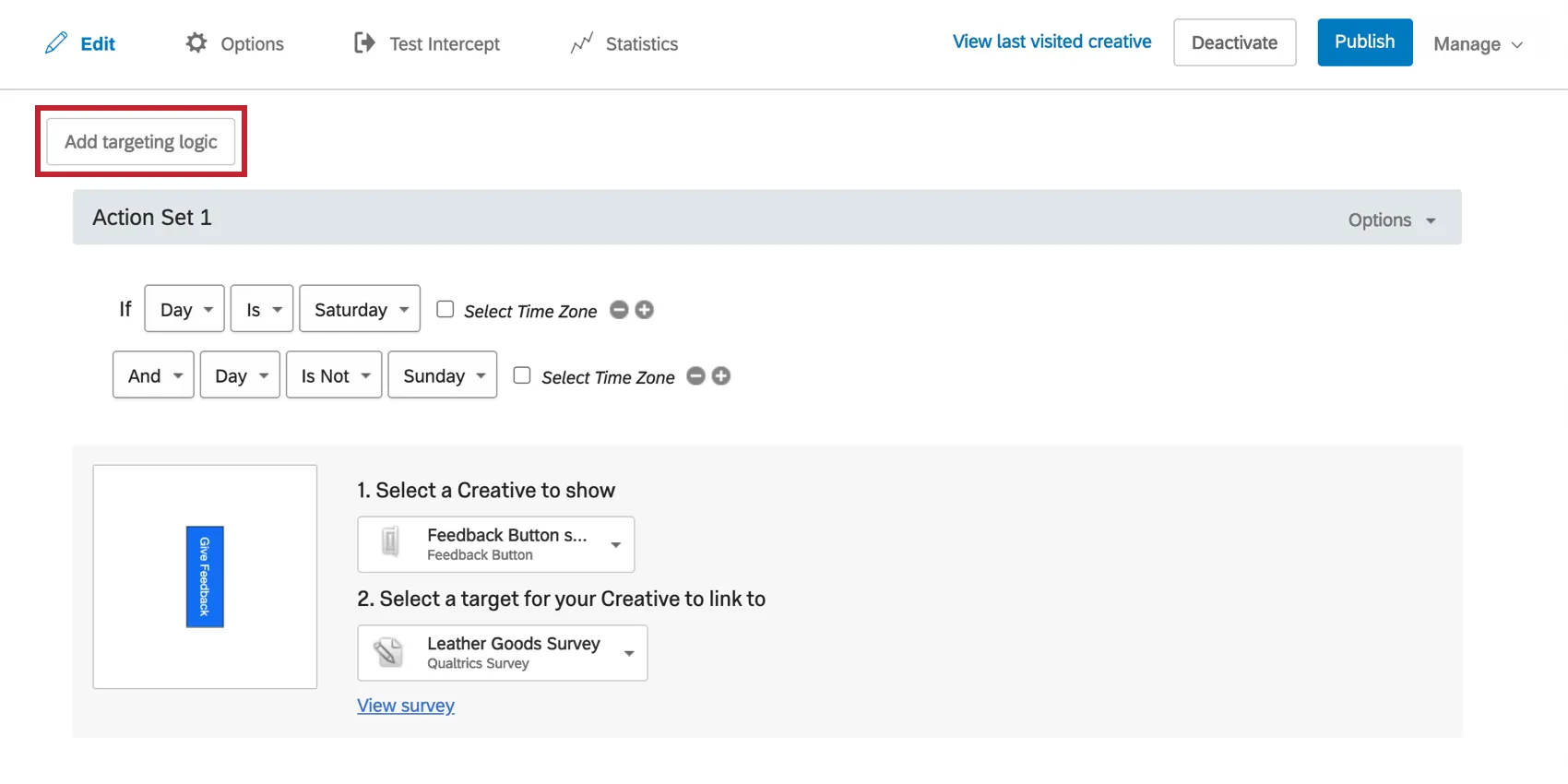 Adicionar lógica de direcionamento no canto superior esquerdo