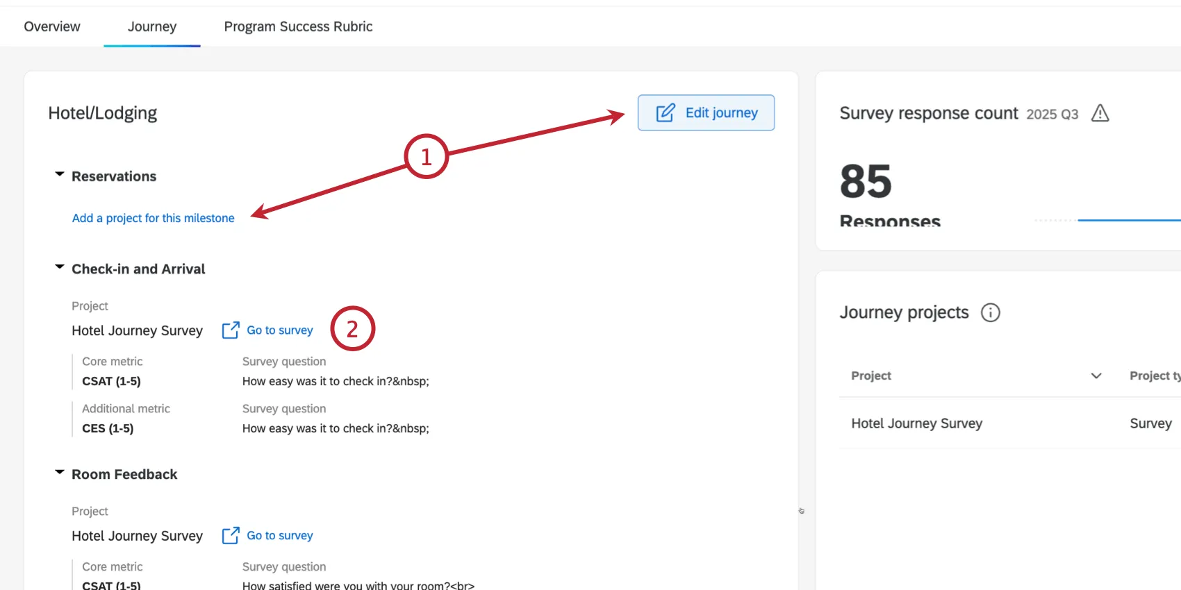 schaltfläche zum Bearbeiten einer Fahrt