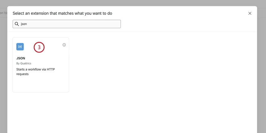 scegliendo levento JSON