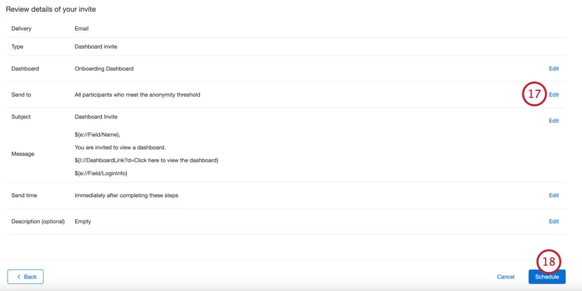 revisar o e-mail antes de enviá-lo