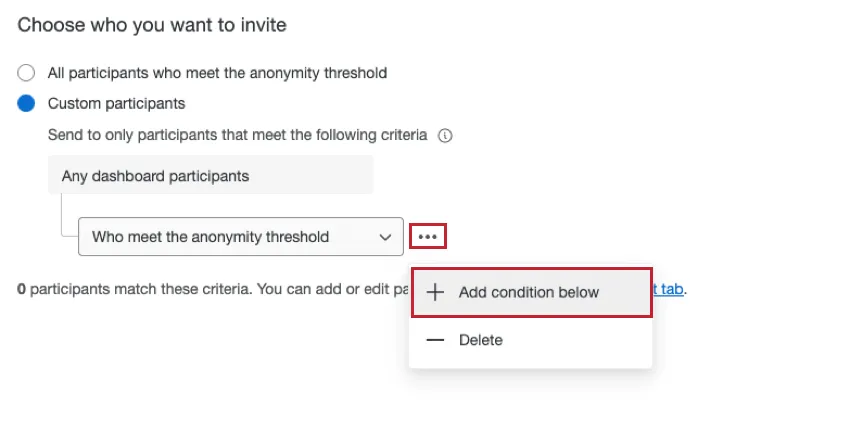 adicionar condições ao filtro