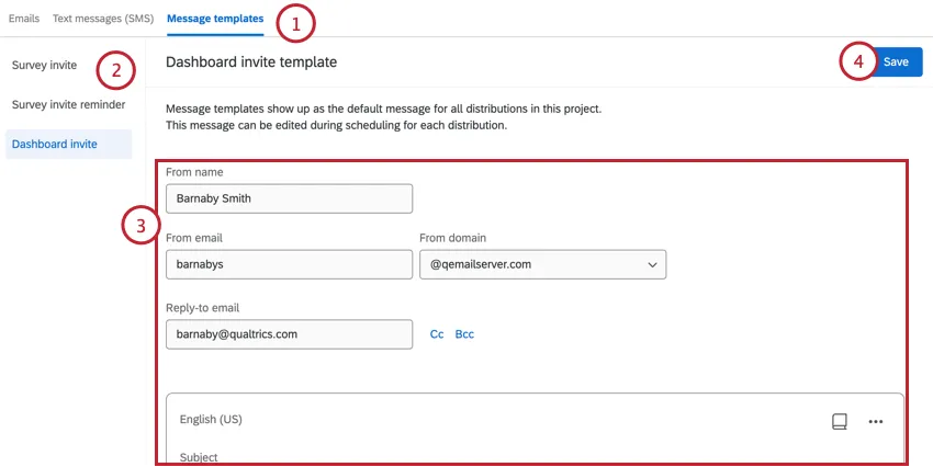 lutilisation dun modèle de message sur le cycle de vie