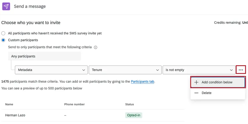 adding multiple conditions