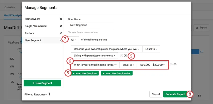 Additional condition added. Save in bottom-right with green button