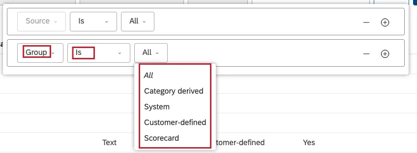 creating a condition for Group
