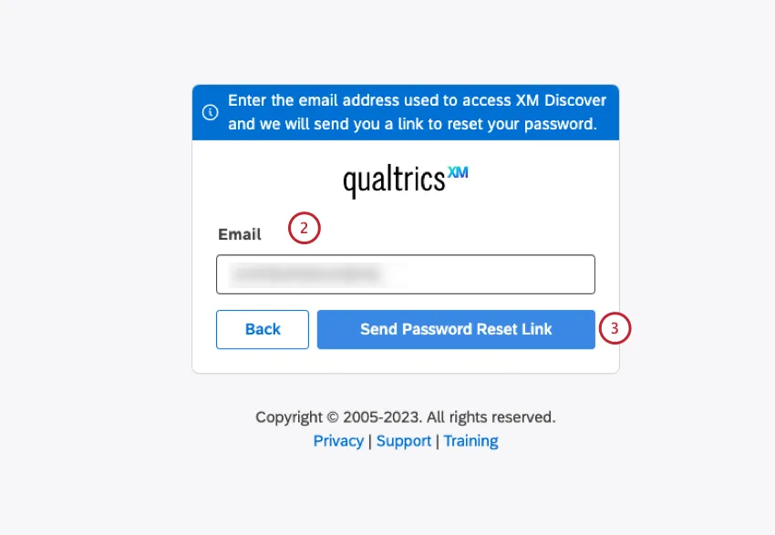 Envoyer le lien de réinitialisation du mot de passe