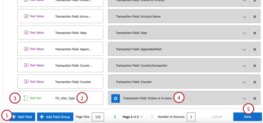 mapping additional funnel fields