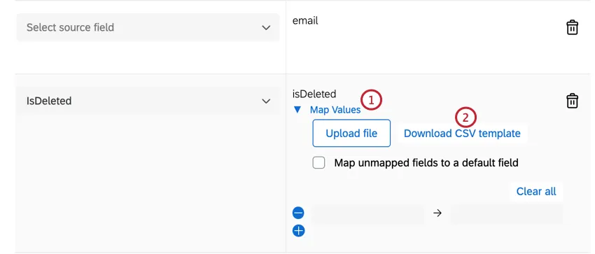 Haga clic para descargar la plantilla CSV