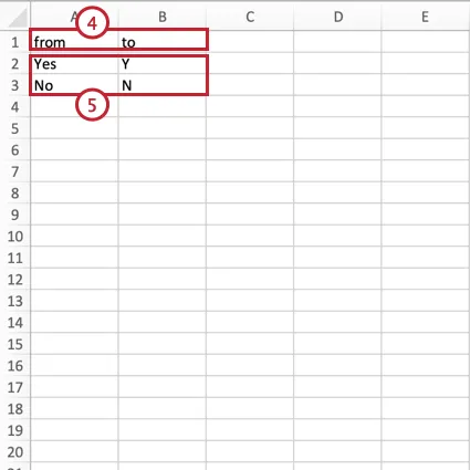 Hinzufügen von Werten zur Datei