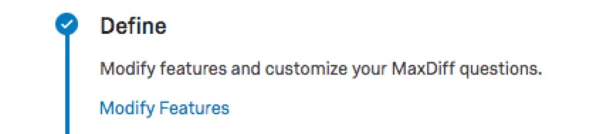 青い編集機能のリンクテキストでステップを定義する