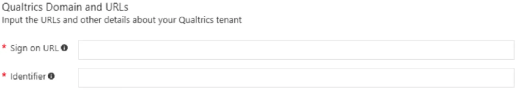 Les champs dans lesquels vous saisissez ces informations dans Microsoft Entra