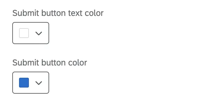 送信ボタンの文字色と送信ボタンの色