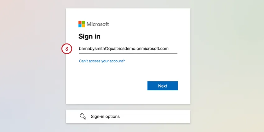 Iniciar sesión en su cuenta de MS Teams