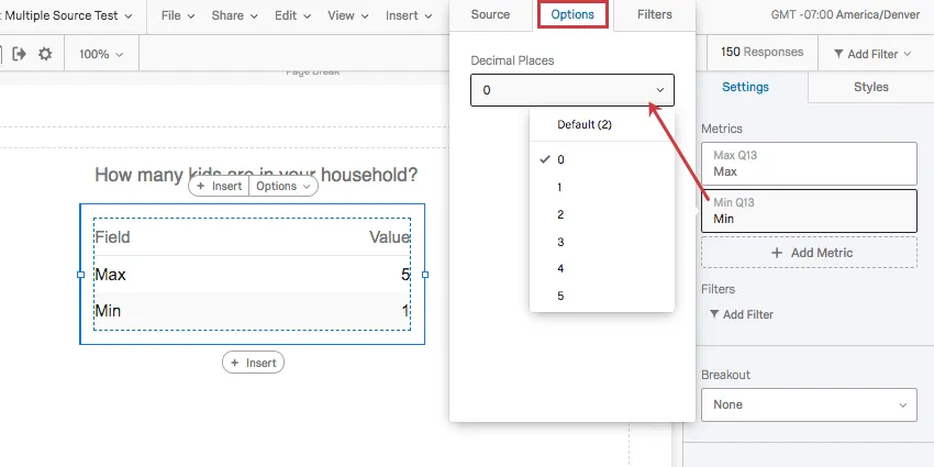Les options sont ouvertes