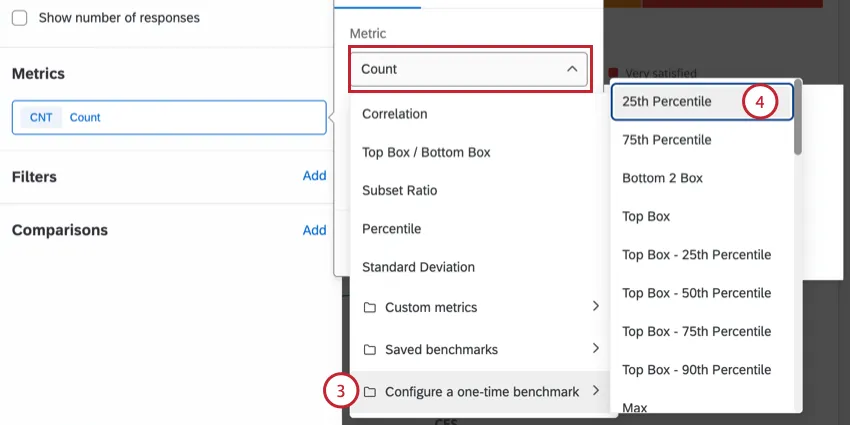 choosing a one time benchmark