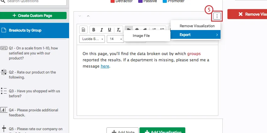 three dots button on upper-right of note has an export as image file option