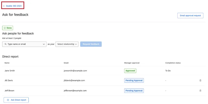 左上のプロジェクト名をクリックする