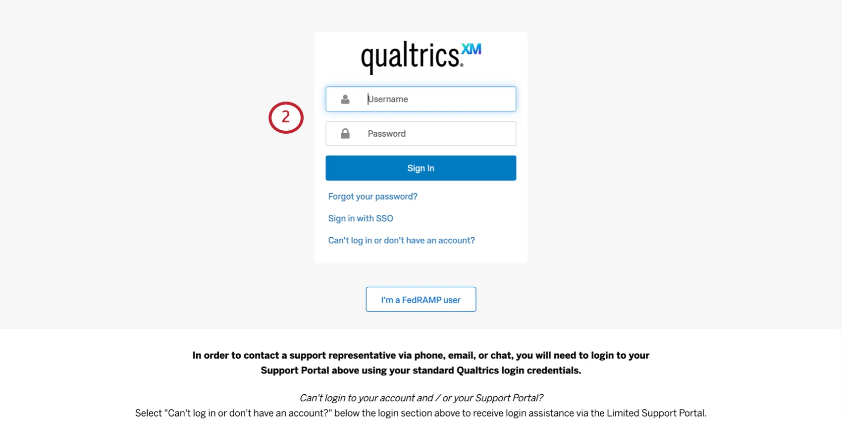 Página de logon para portal
