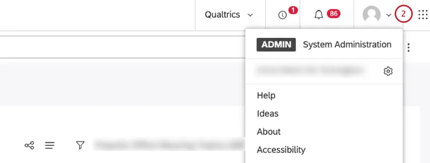 Click the profile icon. Select Account Settings