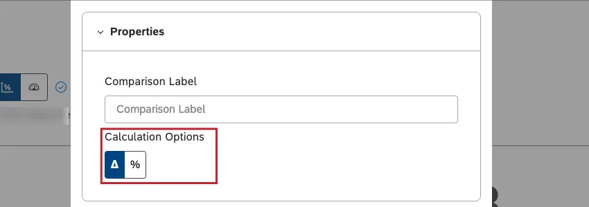 Wählen Sie aus, wie die Differenz zwischen den Metriken berechnet werden soll.