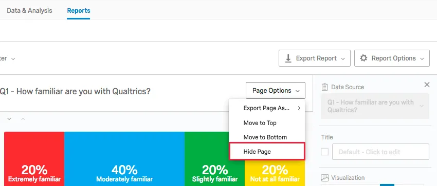 page options in the upper right of the page has a hide page option