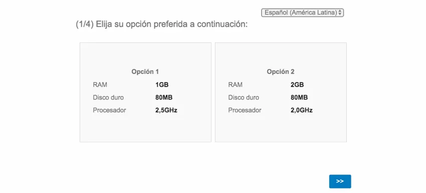 Pergunta conjunta em espanhol