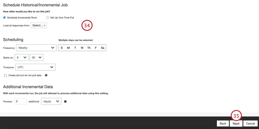 adding a job schedule