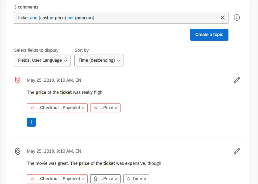 creare una query che utilizza le parentesi