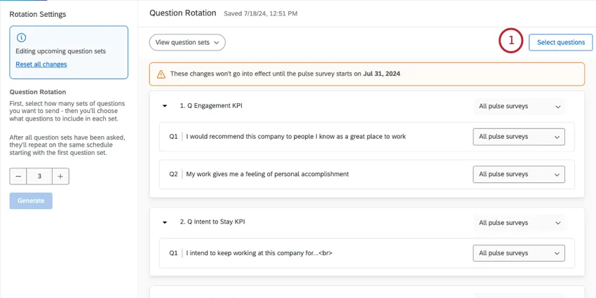 orange banner along the top of the page