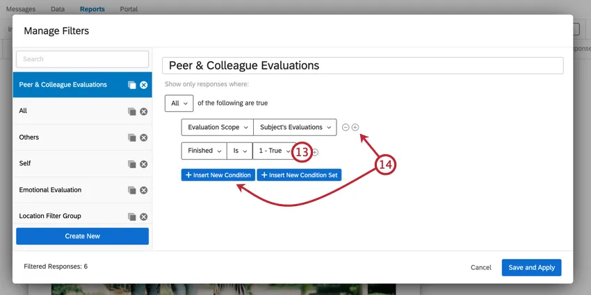 adding a condition for finished is true and then adding another condition