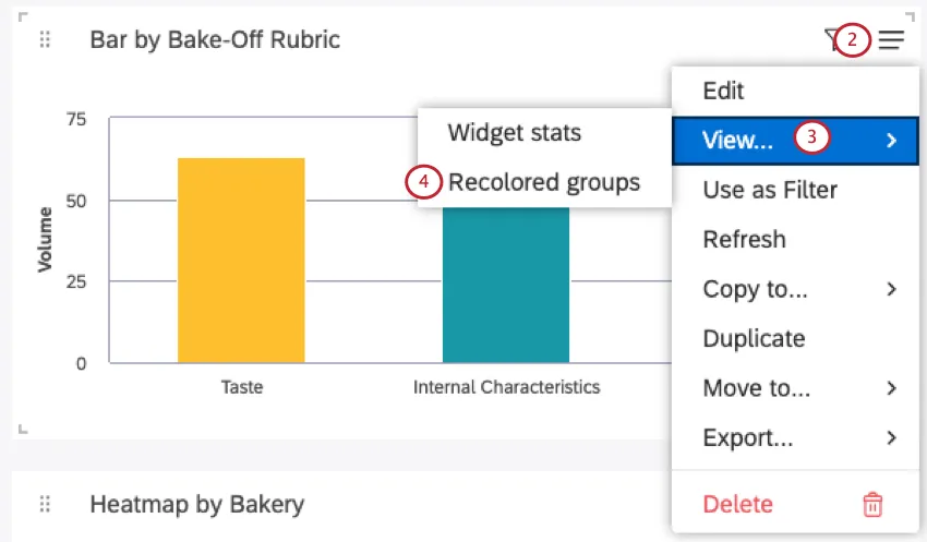 Abrir el menú de hamburguesas en un widget