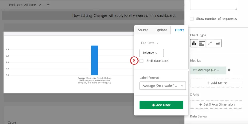 shift date back checkbox