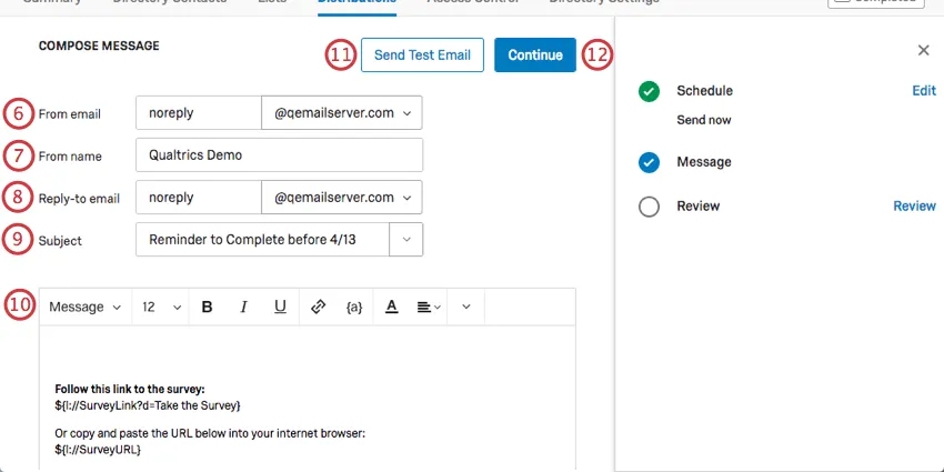 Image illustrant la rédaction d’un e-mail de rappel