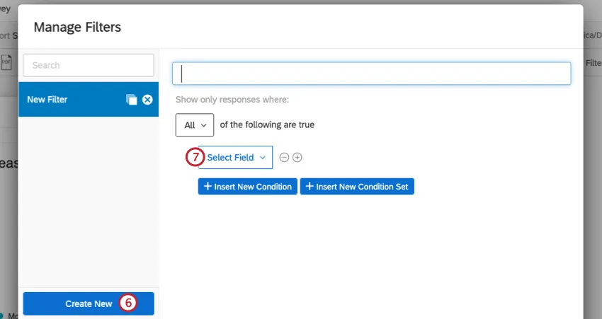 Sélection dun champ