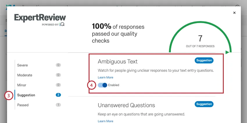 Abilitazione del testo ambiguo