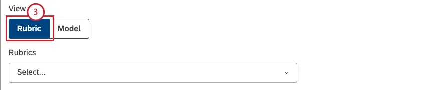 Haga clic en Rúbrica para visualizar un modelo de categorización.