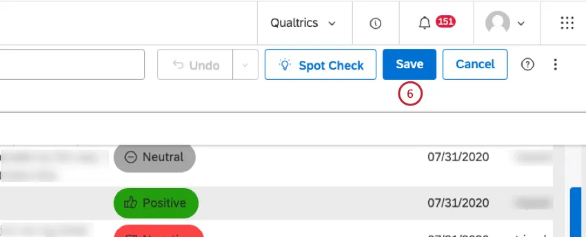 Click save Save at the top-right of the dashboard.