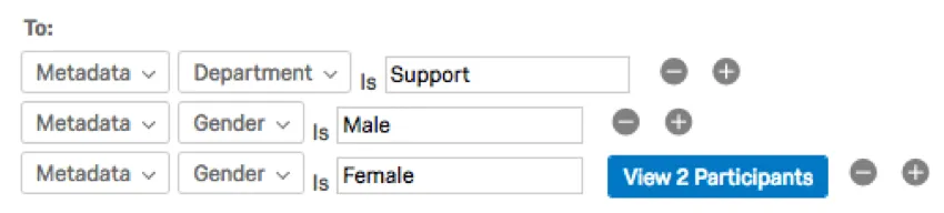 Exemple de critères applicables aux participants