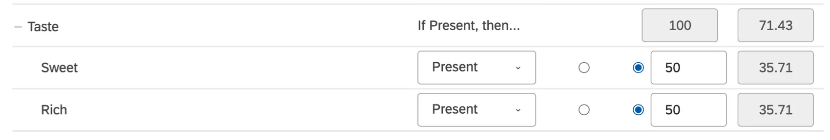 category model nodes when creating a rubric