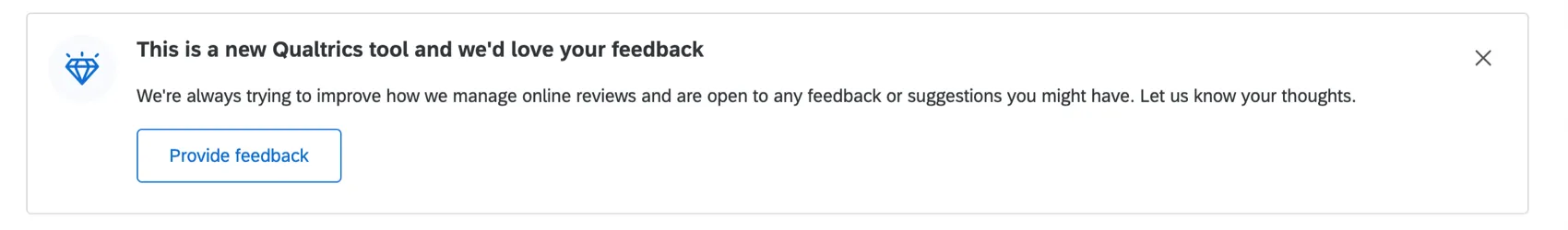 Feedback, das in Qualtrics angezeigt wird