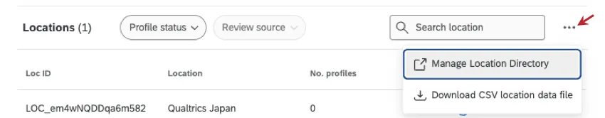 Un primer plano del menú de 3 puntos muestra las opciones de exportación y edición que tiene.