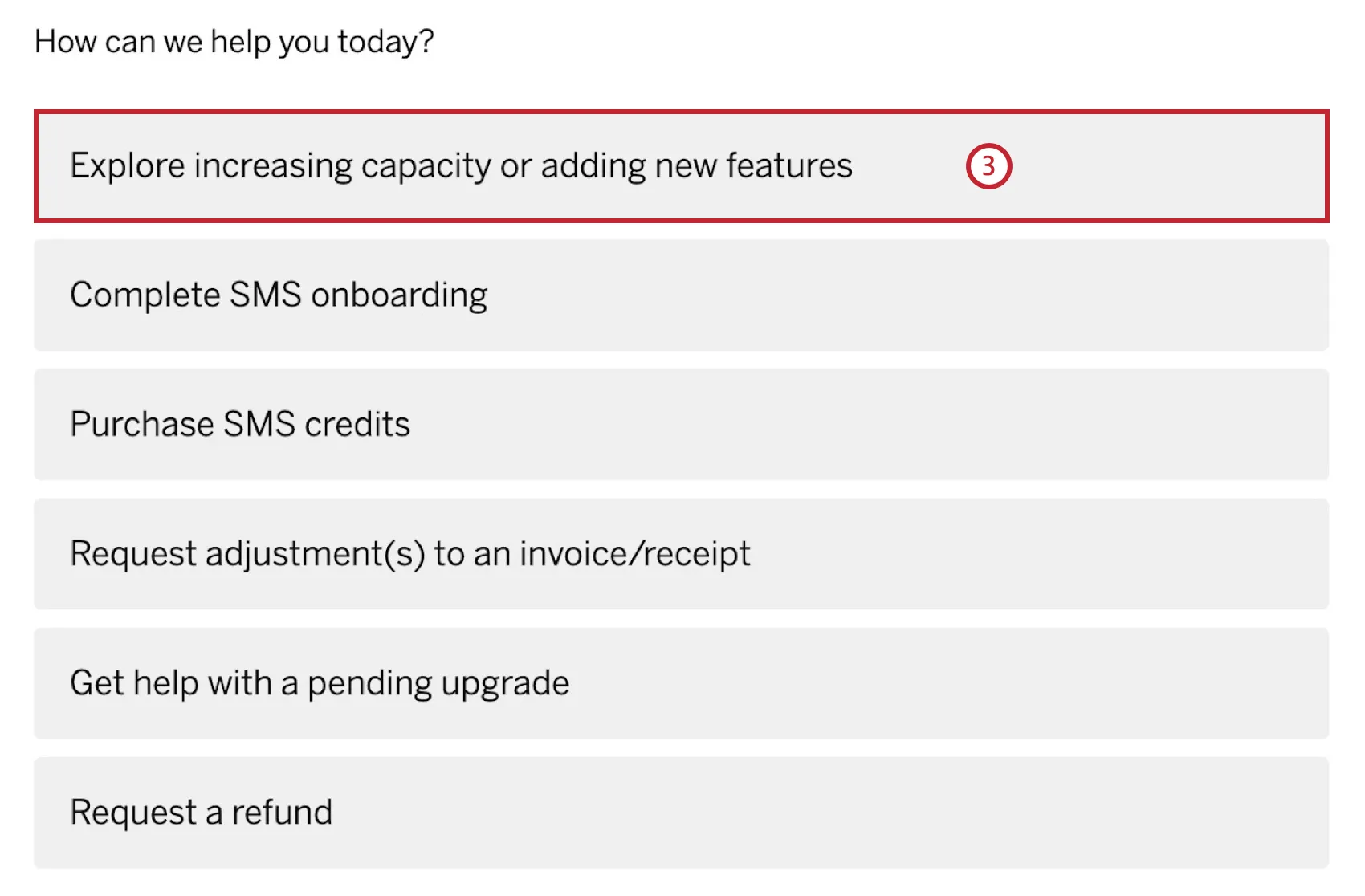 additional options about license review
