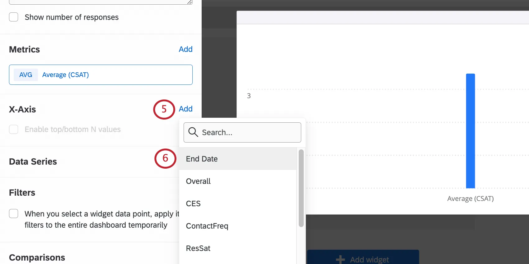 immagine dellaggiunta di una dimensione data sullasse x a un grafico verticale a barre