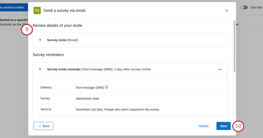 Resumen al final de la tarea