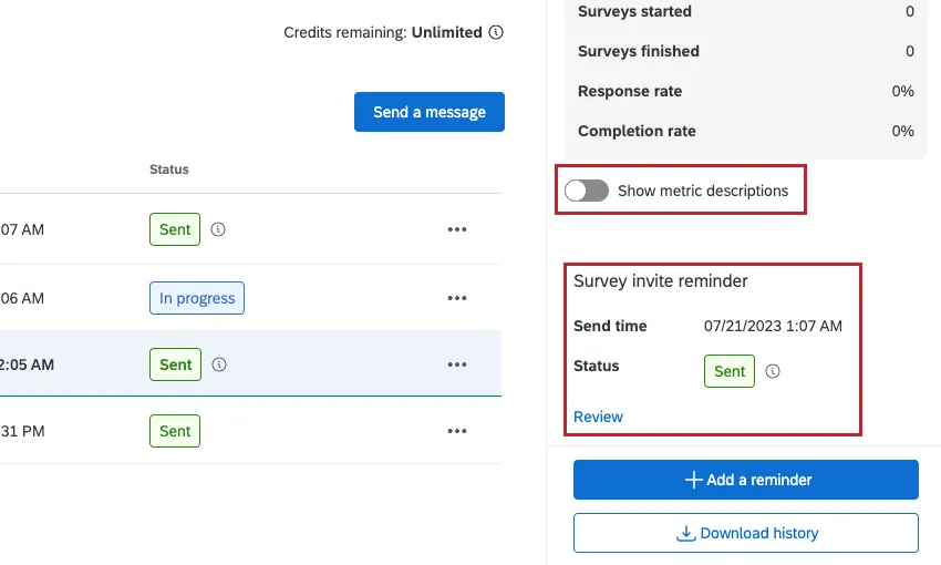 additional distribution info