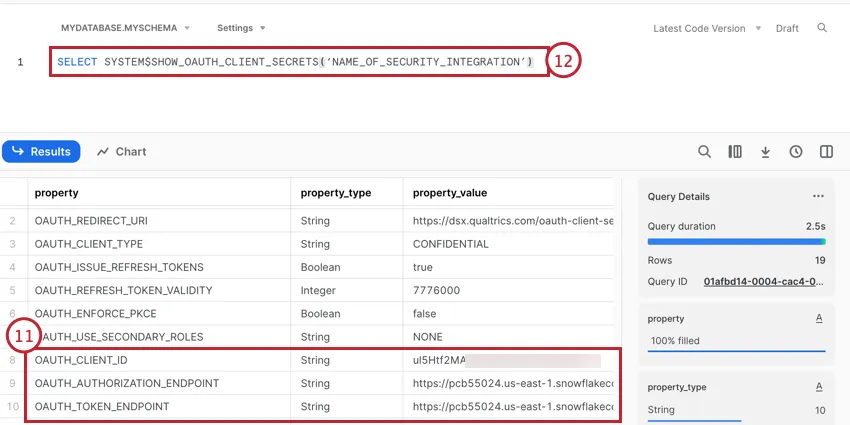copiando los detalles de integración